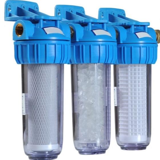 ORTİMAX 20" 3 LÜ BİNA GİRİŞ FİLTRASYON ARITMA SİSTEMİ